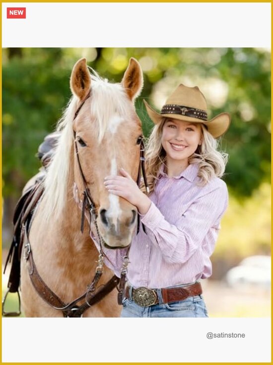 Cowboy Hat with 2 Interchangeable Bands, Straw, Wide Brim main image 4